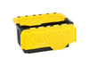 Homz Durabilt 12-1/4 in. H X 26 in. W X 12.25 in. D Stackable Storage Tote (Pack of 6)
