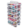 Deflect-O 6.5 in. H x 14 in. W x 10.5 in. D Stackable Craft Bin (Pack of 2)