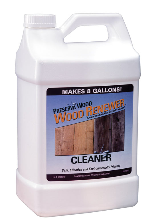 Preserva Wood Wood Renewer Cleaner 1 gal. Liquid (Pack of 4)