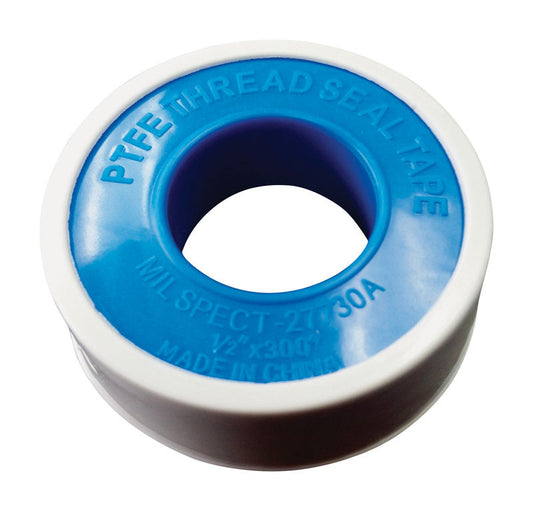 AA Thread Seal White 1/2 in. W X 300 in. L Thread Seal Tape 0.1 oz