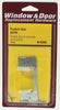 Prime-Line Clear/Silver Nylon/Steel Pocket Door Guide 1 pk
