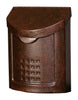 Gibraltar Mailboxes Lockhart Decorative Galvanized Steel Wall Mount Copper Mailbox