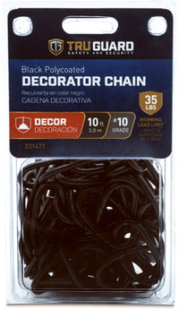 Decorator Chain, Black, 10-Ft.