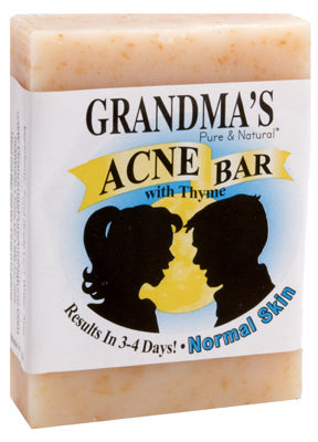Grandma's Acne Bar For Normal Skin, 4-oz. (Pack of 12)