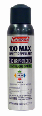 100 Max DEET Insect Repellent, 4-oz.