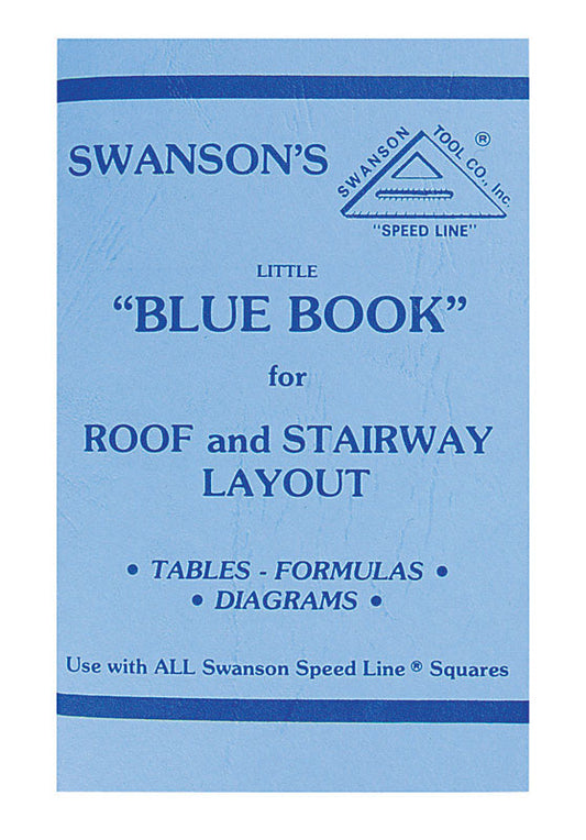 Swanson  Little Blue Book  Roof and Stairway Layout  Instruction Manual