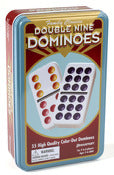 Pressman 3926-06 9 Color Double Dominoes