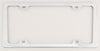 Bell Silver Metal Monterey License Plate Frame