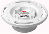 Schedule 40 PVC /DWV Pipe Fitting, Long-Pattern Flange, 3 - 4-In.