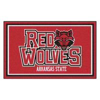 Arkansas State University 4ft. x 6ft. Plush Area Rug