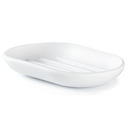 Umbra 023272-660 5" X 3-1/4" X 3/4" White Touch Soap Dish (Pack of 3)