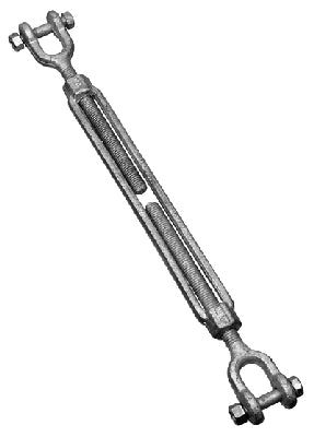 Jaw/Jaw Turnbuckles, 1/2 x 9-In.