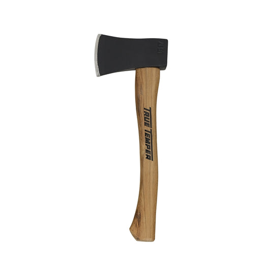 True Temper Toughstrike Forged Steel Camp Axe 1.25 lbs. with American Hickory Wood Handle