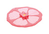 Charles Viancin  6 in. W Pink  Silicone  Small Hibiscus Lid  1