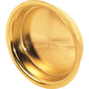 Prime-Line Brass-Plated Gold Steel Door Pull