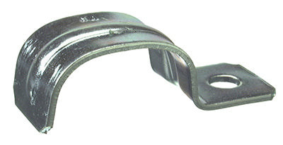Non-Metallic Sheathed Cable Strap, 1-Hole, Steel, 10-pk.