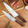 BBQ Bundle:  2 Chef's Knives & 1 Grill Tong