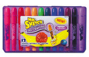 Mr. Sketch 1951333 Mr. Sketch Scented Twistable Gel Crayons Assortment 12 Count