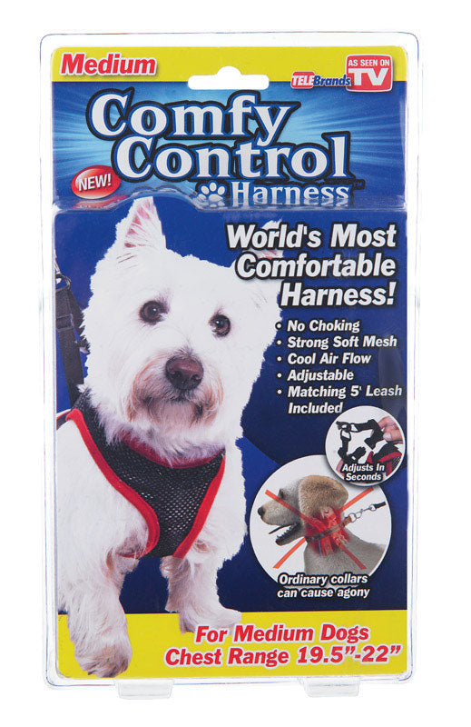 Telebrands Comfy Control Dog Harness Medium Clamshell