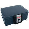First Alert 0.19 cu ft Key Lock Gray Fireproof Safe