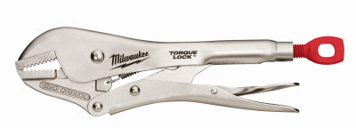 Milwaukee  Torque Lock  10 in. Forged Alloy Steel  Straight Jaw  Pliers