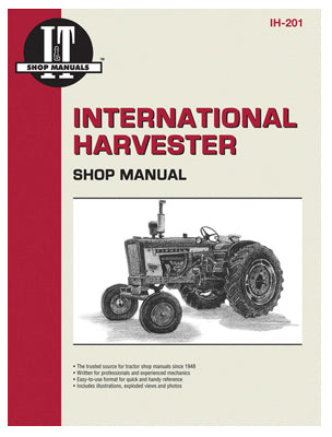 Tractor Shop Manual, International Harvester Gas & Diesel Models