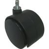 Shepherd Hardware 2 in. D Swivel Plastic Twin Caster 75 lb 5 pk
