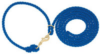 Livestock Neck Rope, Blue Poly, 1/2-In. x 10-Ft.