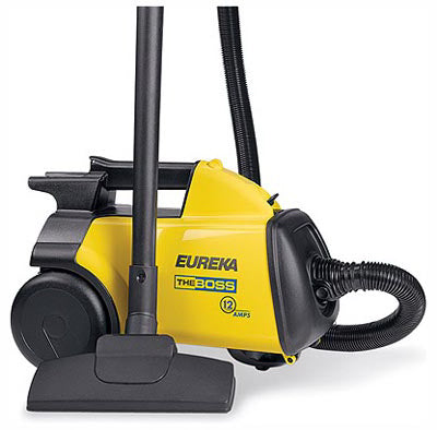 Eureka  Mighty Mite  Bagged  Corded  Canister Vacuum  12 amps HEPA  Yellow