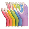 Bellingham Glove NT3700ACS Small Nitrile Garden Gloves Assorted Colors