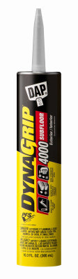 DAP DynaGrip 4000 Synthetic Rubber Subfloor Construction Adhesive 10.3 oz. (Pack of 12)