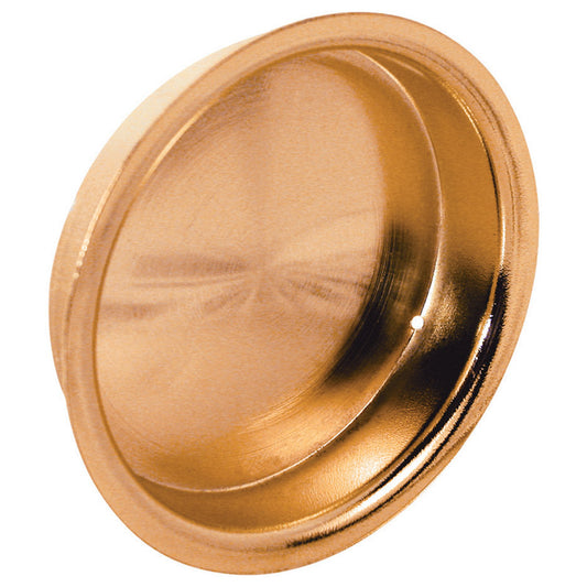 Prime-Line 2-1/8 in. L Brass-Plated Steel Pull Handle