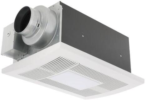 Extractor de aire para montaje en techo con calentador Panasonic 110 CFM 0,7 Sone