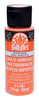 Plaid FolkArt Satin Pure Orange Hobby Paint 2 oz. (Pack of 3)