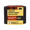 3M  18 inch in. L x 3 in. W Aluminum Oxide  Sanding Belt  120 Grit Fine  2 pc.