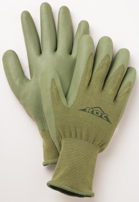 Magid Glove ROC50TM Medium Women's Bamboo The Roc® Knit With Nitrile Gloves (Pack of 6)