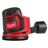 Milwaukee  M18  5 in. Cordless  Random Orbit Sander  Kit  18 volt 12000 opm Red