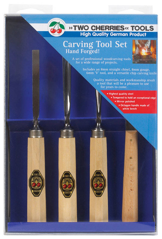 Woodcarving Set 4Pc