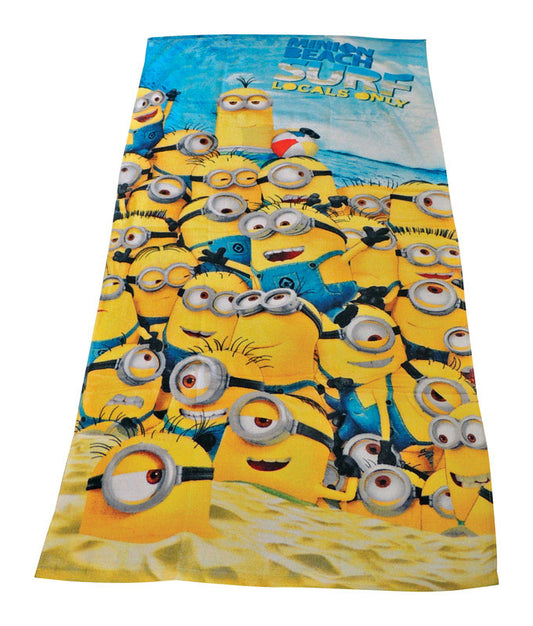 Despicable Me  Beach Towel  28 in. W x 58 in. L
