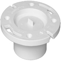 Schedule 40 DWV Closet Flange, Pop Top, 4-In.