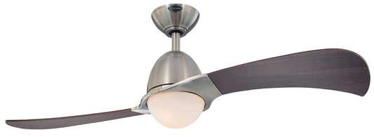 Westinghouse 7216100 48 Brushed Nickel Finish Two Blade Indoor Ceiling Fan