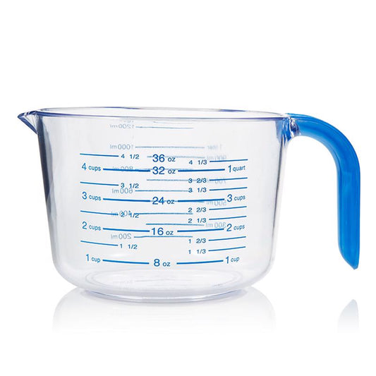 Arrow Home Products Clear Plastic 4.5-Cup Capacity Dishwasher Safe Measuring Cup