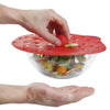 Charles Viancin Red Silicone Strawberry Lid