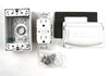 Bell 15 amps 120 V Duplex White GFCI Outlet 1-15R 1 pk