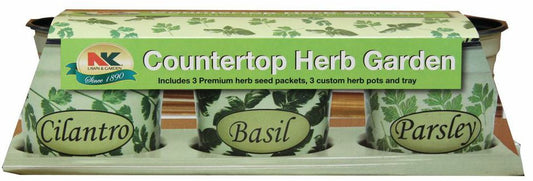 Plantation Products K3h Countertop Herb Garden Kit 7 Count `