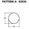Alexandria Moulding Round Ramin Hardwood Dowel 3/4 in. Dia. x 48 in. L Red (Pack of 8)