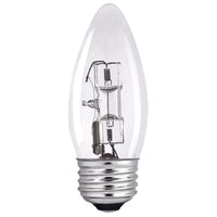 Westinghouse 43 W B11 Decorative Halogen Bulb 750 lm Warm White 2 pk