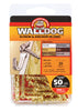 Hillman 3/16 in. Dia. x 1-1/4 in. L Brass Pan Head Walldog Screw & Anchor 20 pk (Pack of 10)