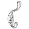 National Hardware 2.75 in. L Die Cast Coat/Hat Hook 1 pk