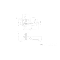 Gate Latch Auto-In Zn